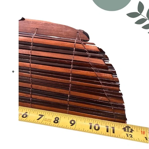 Vintage Wooden Slat Handbag | Boho Resort Statement Purse - Picture 7 of 10